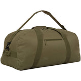 highlander cargo bag 100l olive green strap angle