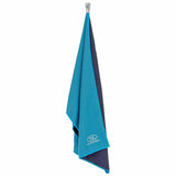 highlander cool tech towel blue hanging