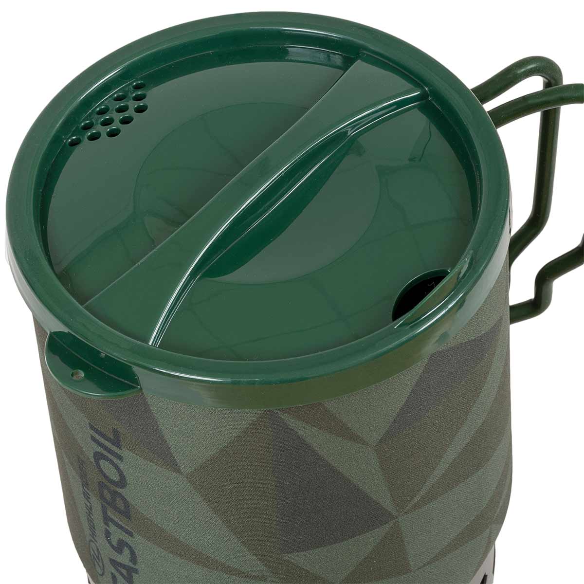 highlander fastboil mk3 lid olive green
