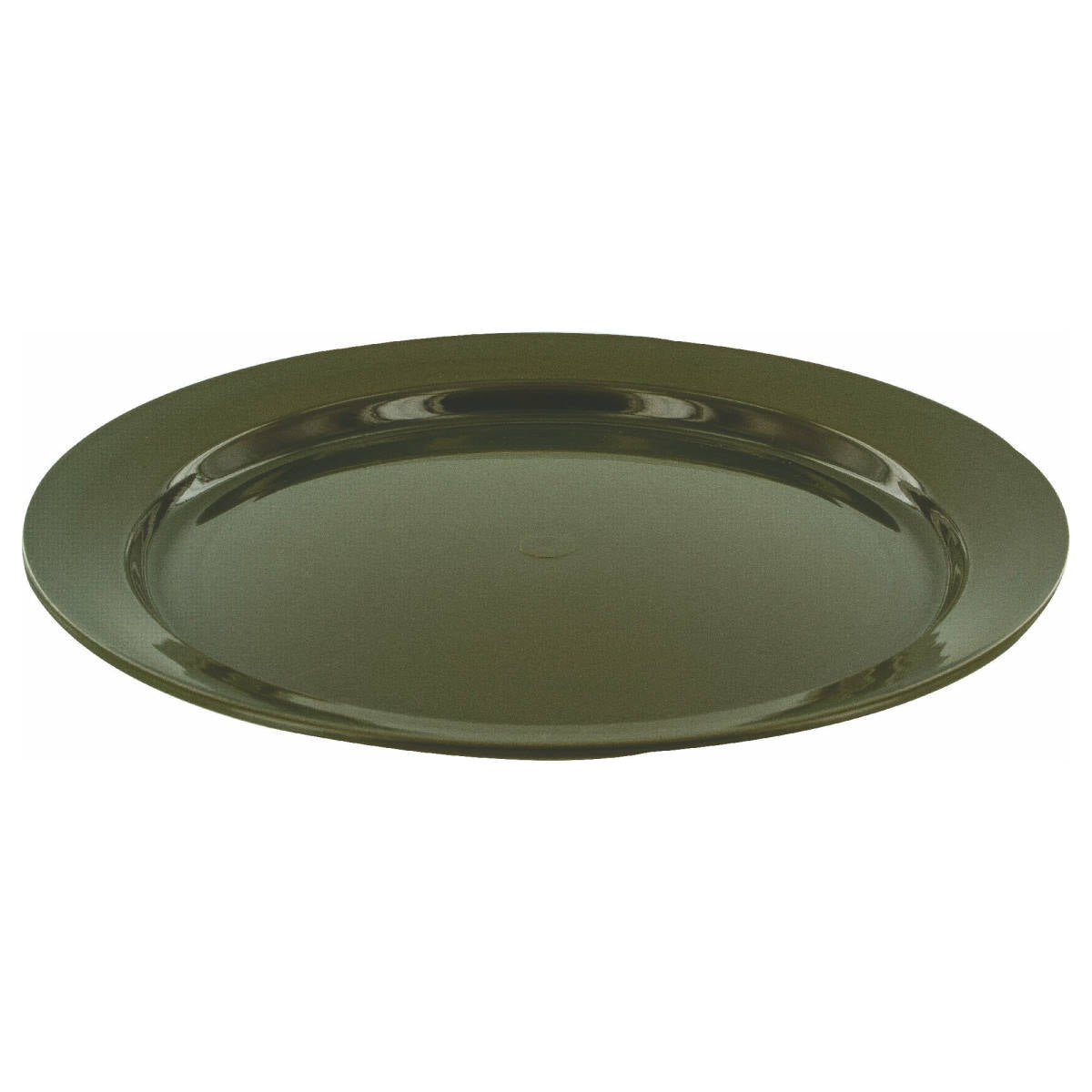 highlander flat camping plate olive green