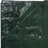 highlander groundsheet dark green polyethylene fabric
