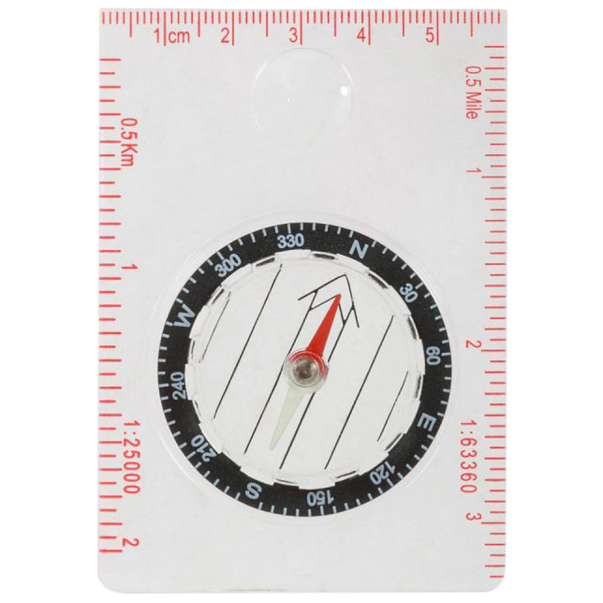 highlander map compass close up