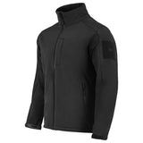 highlander black waterproof softshell jacket