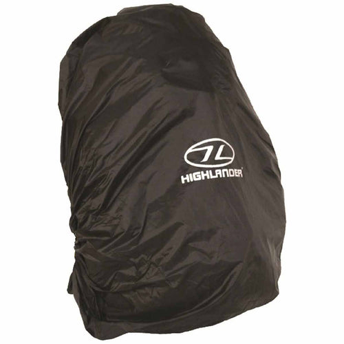 highlander rucksack cover 40-50l black