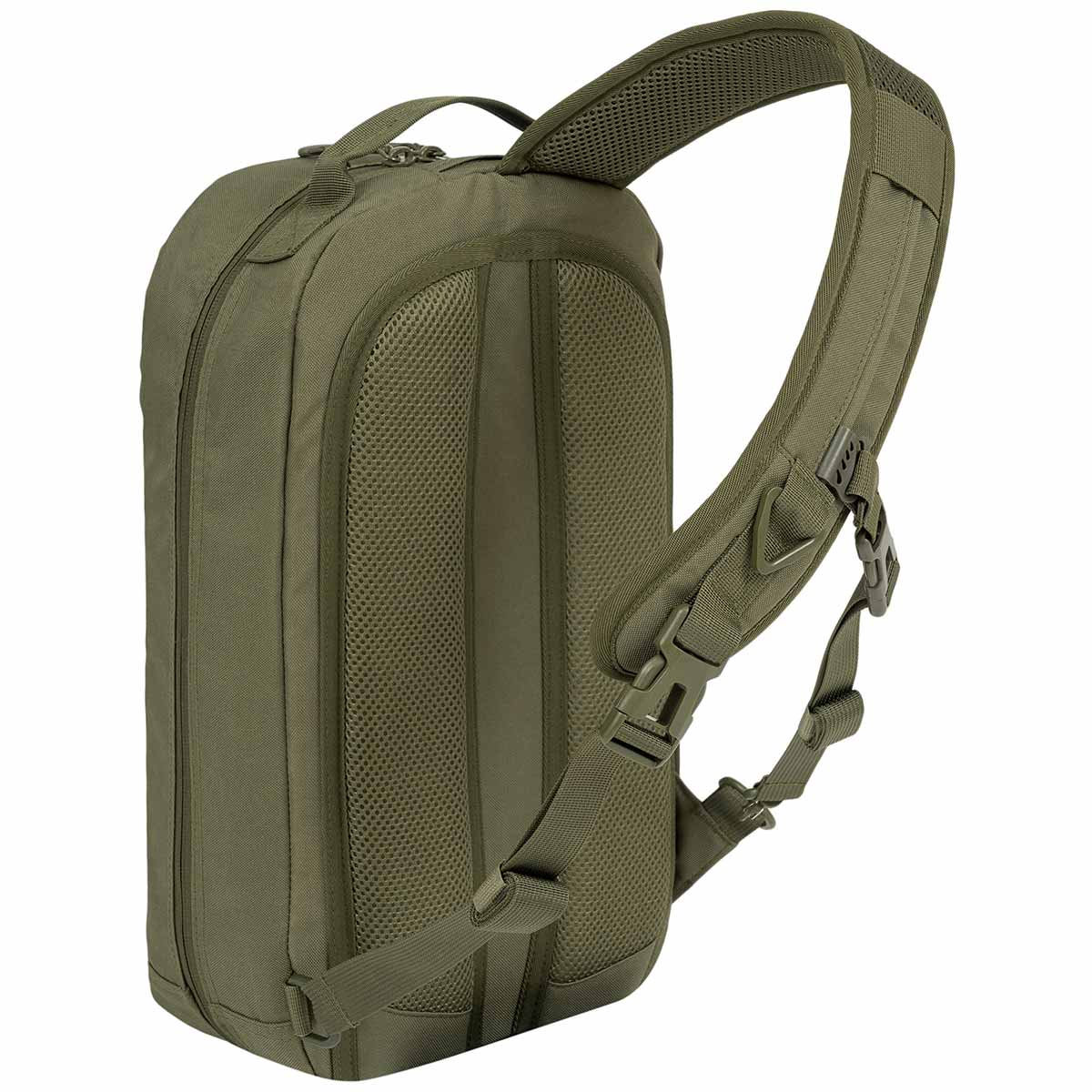 highlander scorpion gearslinger 12l olive backpack padded mesh rear