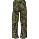 Rear View of Highlander Tempest Waterproof Trousers DPM Camo