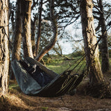 suspended highlander trekker hammock