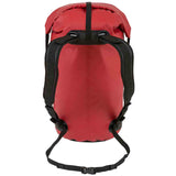 shoulder straps red waterproof pvc duffel bag