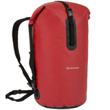 highlander troon red waterproof pvc duffel bag