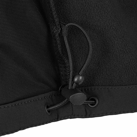 highlander waterproof odin soft shell black jacket sleeve hem toggle