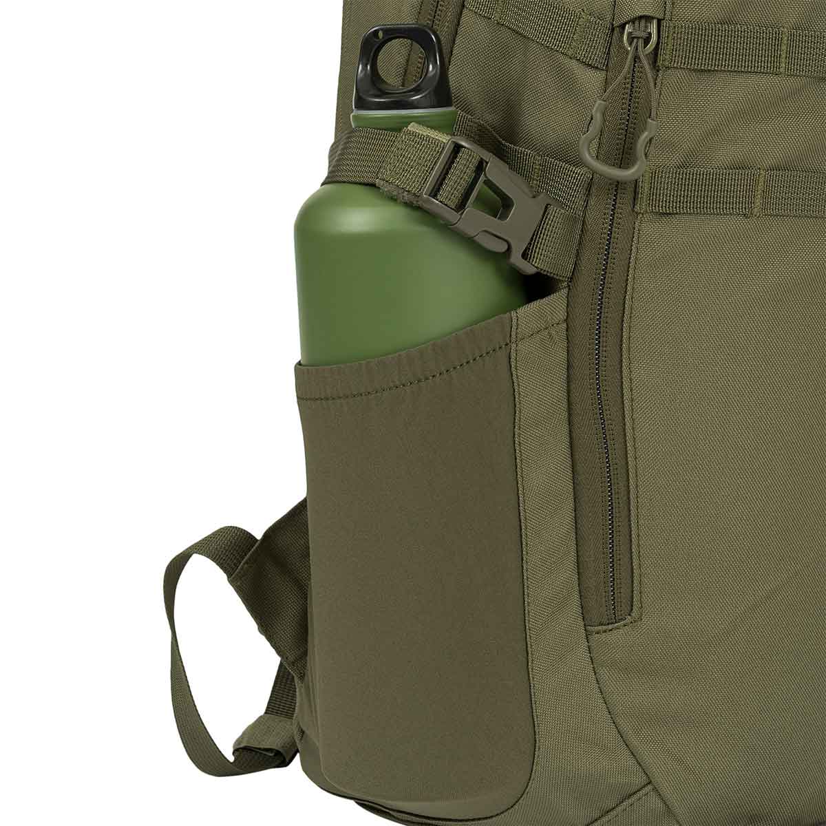 highlaner eagle 1 backpack bottle pocket olive green 20l