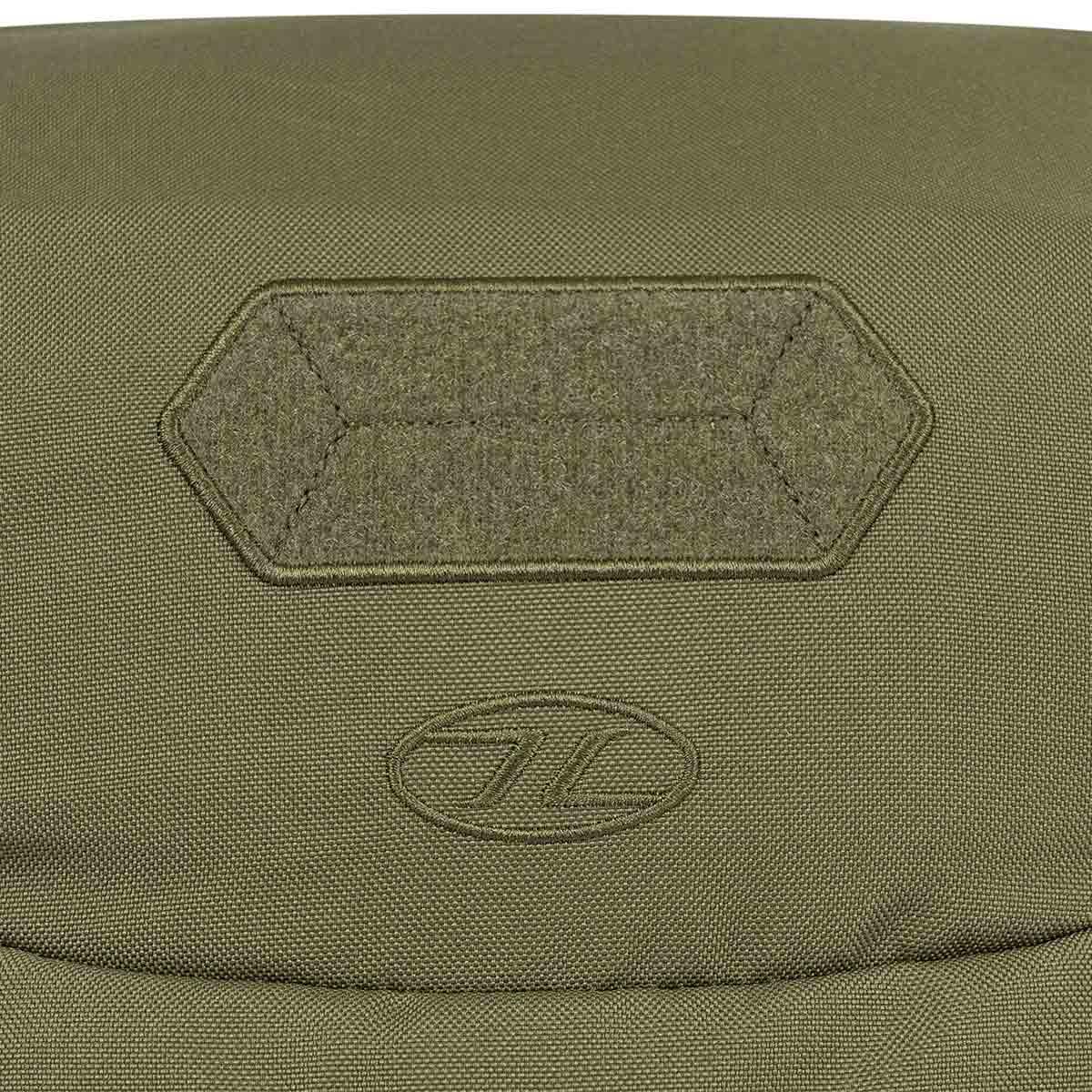 highlaner eagle 2 30l rucksack velcro id patch olive green