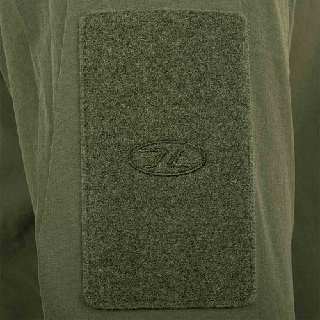 Highlander Hirta Jacket Velcro Arm Panel Green