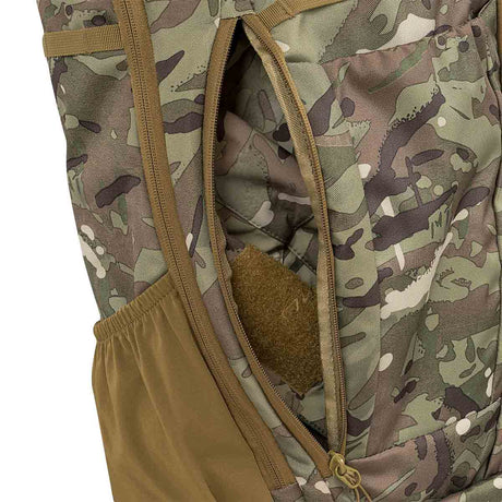 hmtc camo side zipped access of eagle 2 rucksack 30l highlander