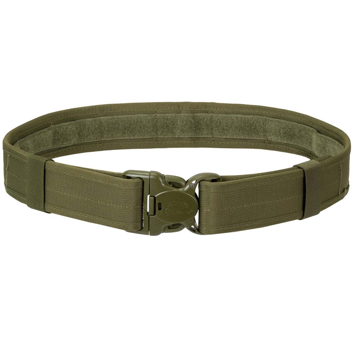 inside velcro helikon defender security belt olive green