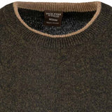 jack pyke lambswool ashcombe crewknit jumper dark olive knitwear smart casual
