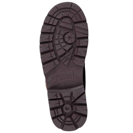 kombat brown leather boots soles