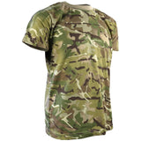 kombat kids army btp camouflage t shirt angle view