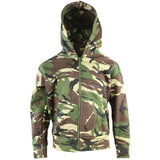 kombat kids army dpm camouflage hoodie front view