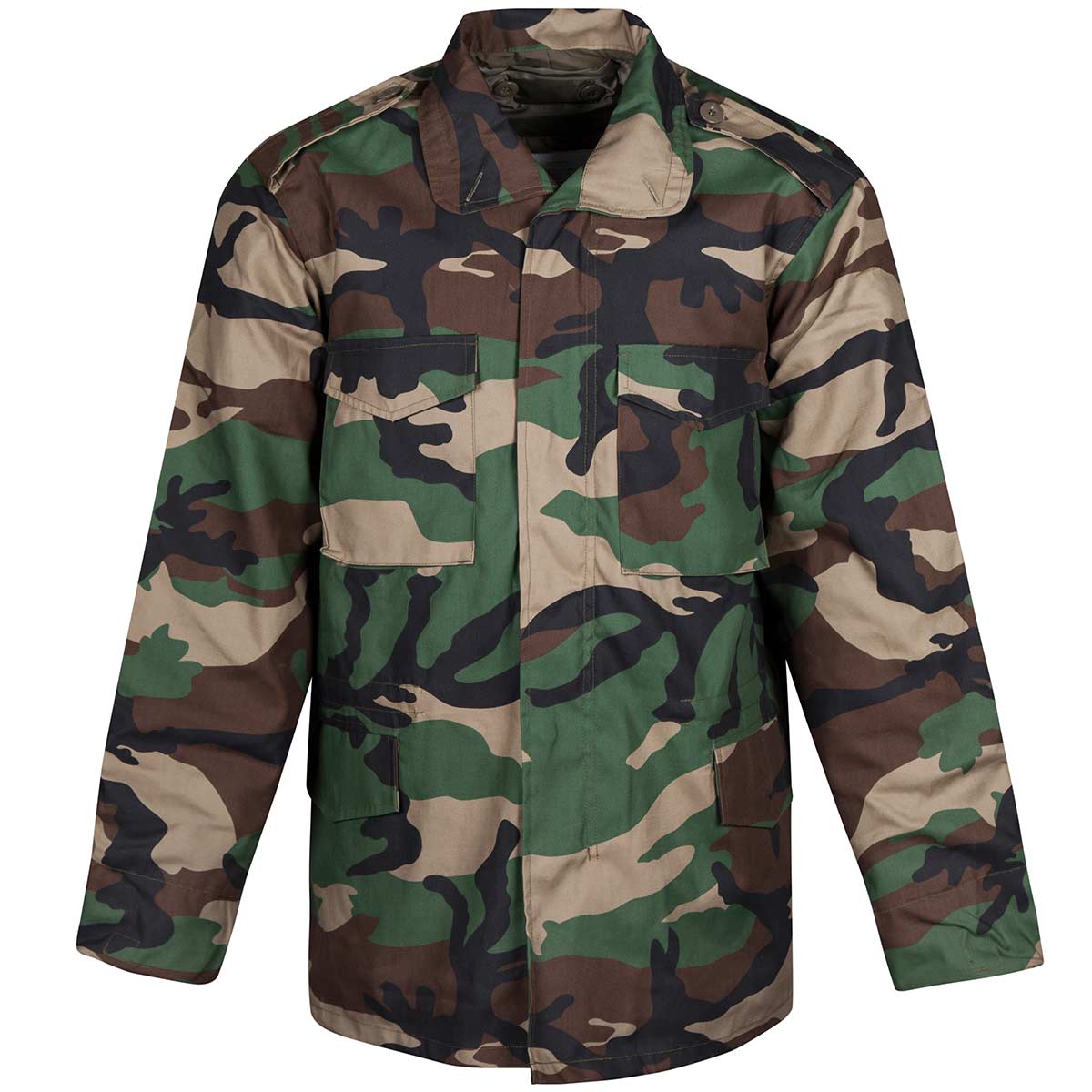 m65 field coat woodland camo army style