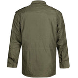 m65 field jacket olive green rear