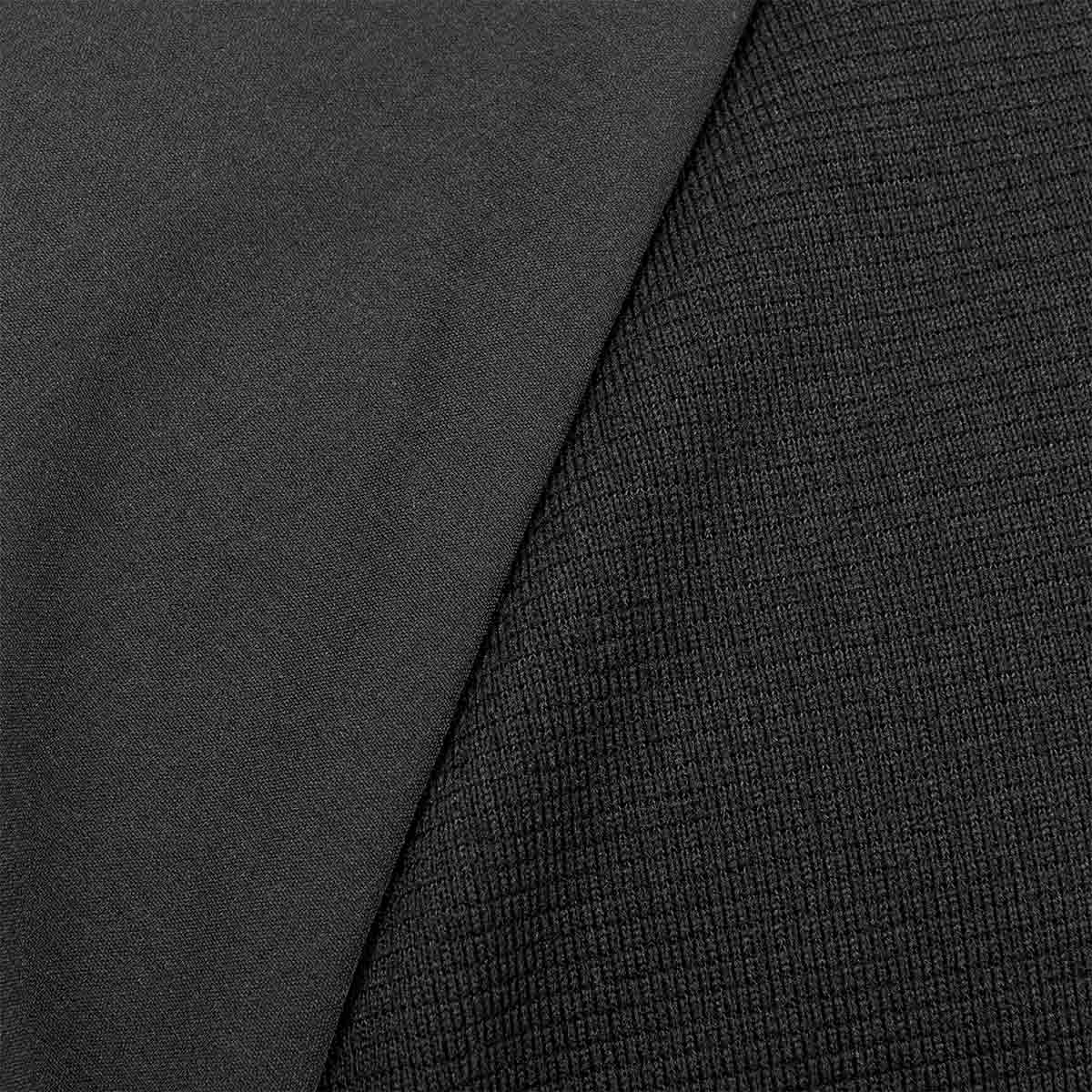 material of black highlander hirta hybrid jacket