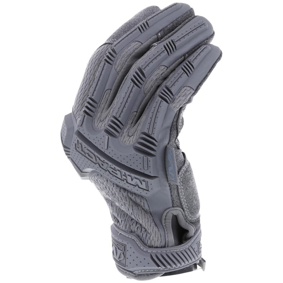 fingers of mechanix m-pact glove wolf grey