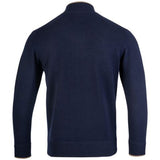 medium weight sweater jack pyke ashcombe lambswool zipknit pullover navy country