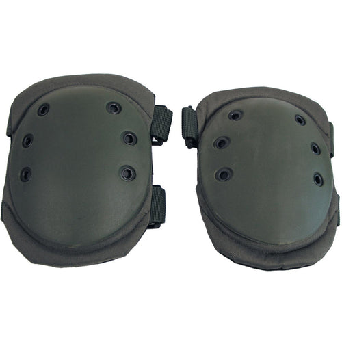 mfh olive green protective knee pads