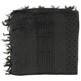 mfh shemagh supersoft headscarf black
