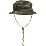 RipStop Bush Hat Czech Woodland with chinstrap