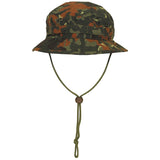 RipStop Bush Hat Flecktarn with chinstrap