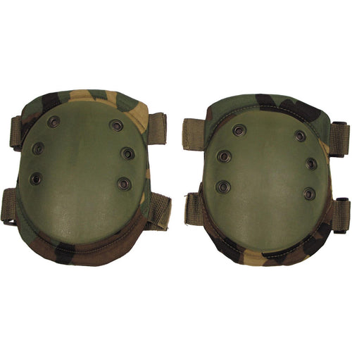 mfh woodland camo protective knee pads
