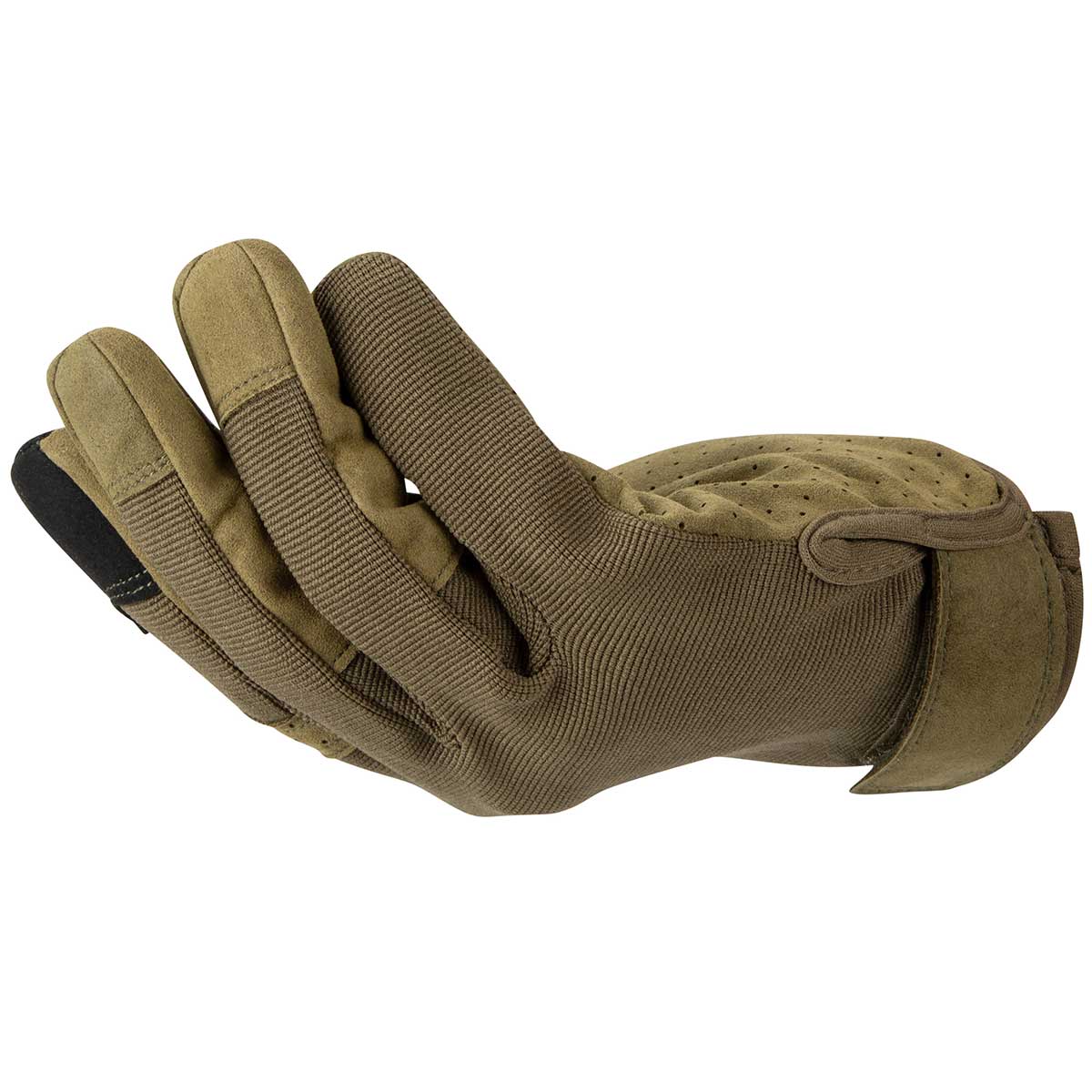mil tec combat touch gloves olive drab fingers