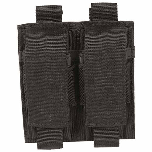 mil-tec double pistol magazine pouch black