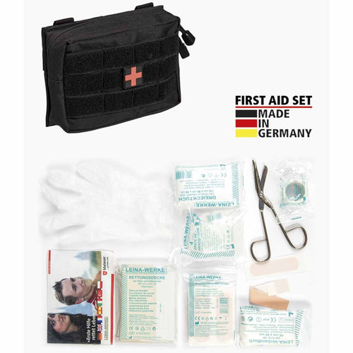 mil-tec first aid kit small black