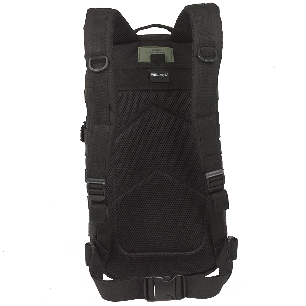 mil tec molle assault pack mesh padded back 20l black