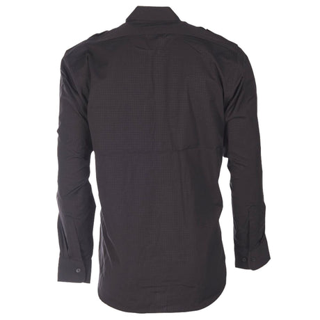 rear ripstop field shirt black