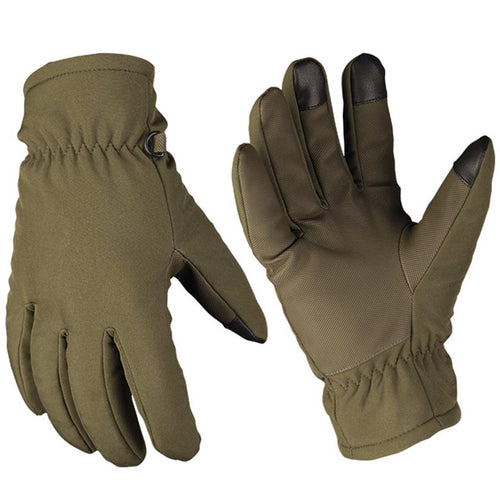 Mil-Tec Softshell Thinsulate Gloves Olive