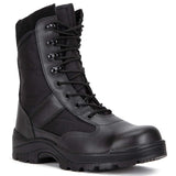 mil-tec steel toe cap black security boots