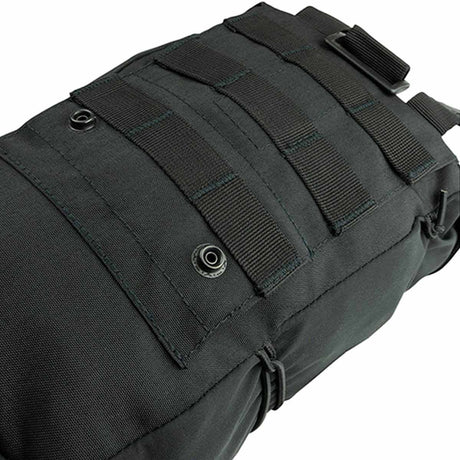 molle webbing of viper black stuffa utility pouch