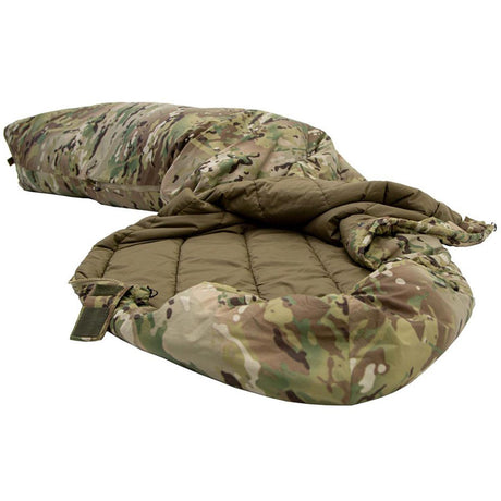 unzipped carinthia tropen multicam sleeping bag