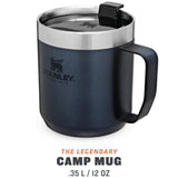 nightfall blue stanley classic legendary camp mug side handle 350ml