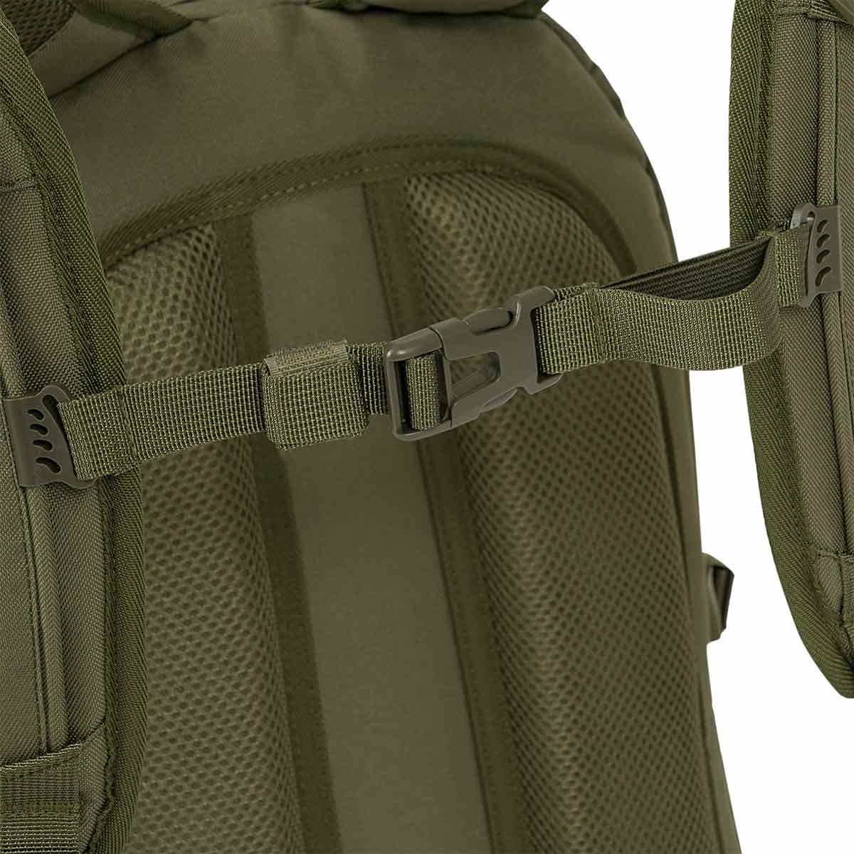 olive green adjustable chest strap eagle 1 20l highlander rucksack
