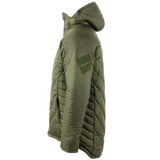 olive snugpak softie 12 insulated jacket water repellent longline