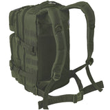 padded shoulder straps olive green kombat 28l molle assault pack