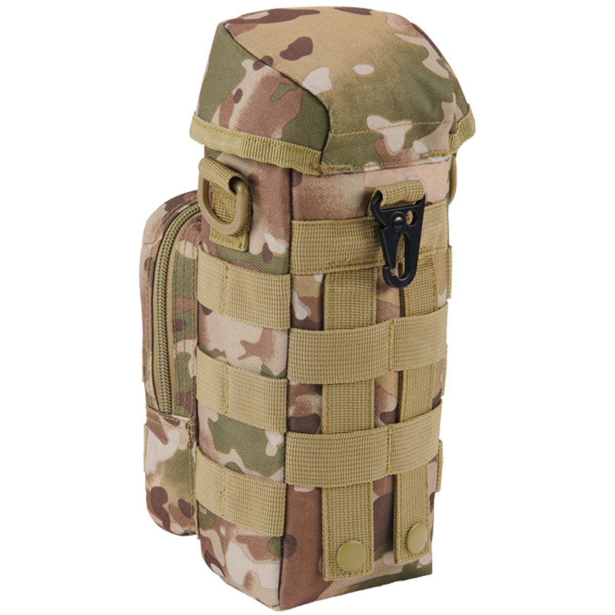 rear of brandit bottle holder II tactical camo