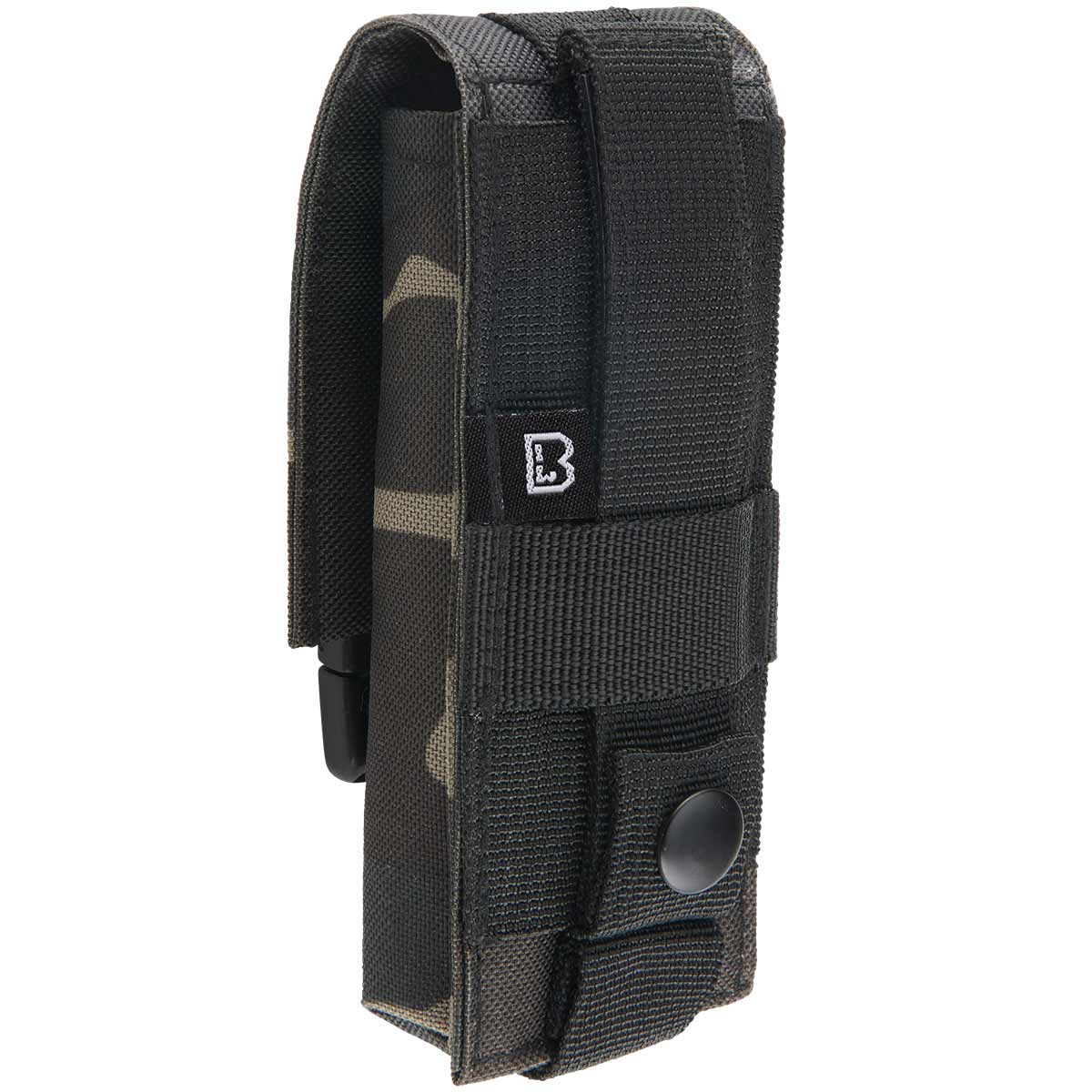 rear of brandit molle multi pouch large dark camo