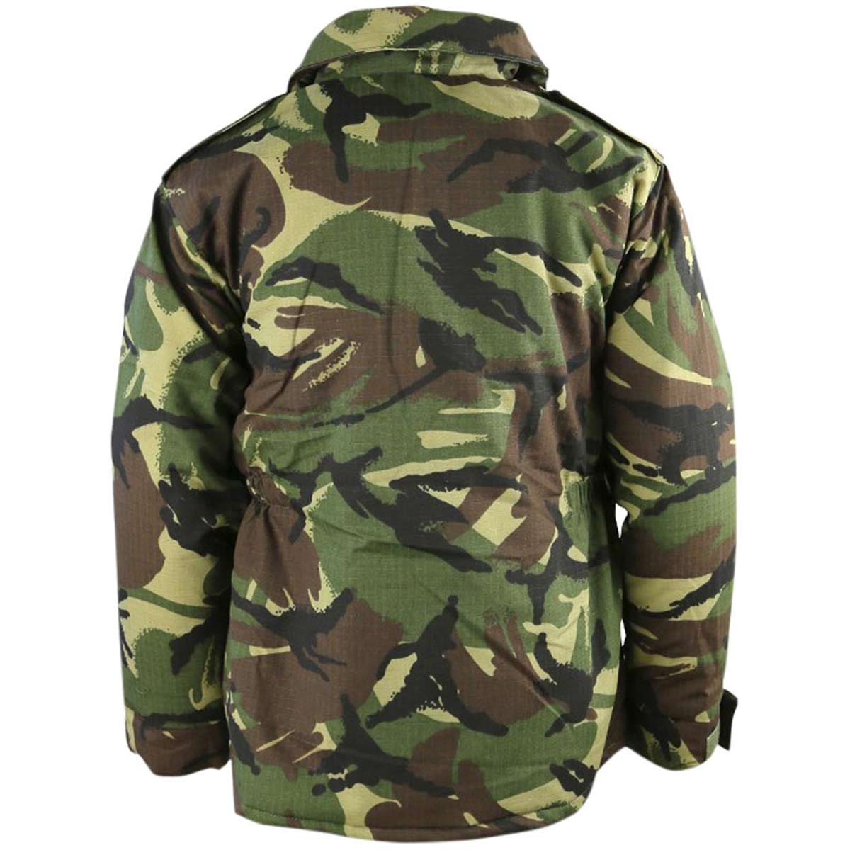 rear of kombat kids army jacket dpm camo
