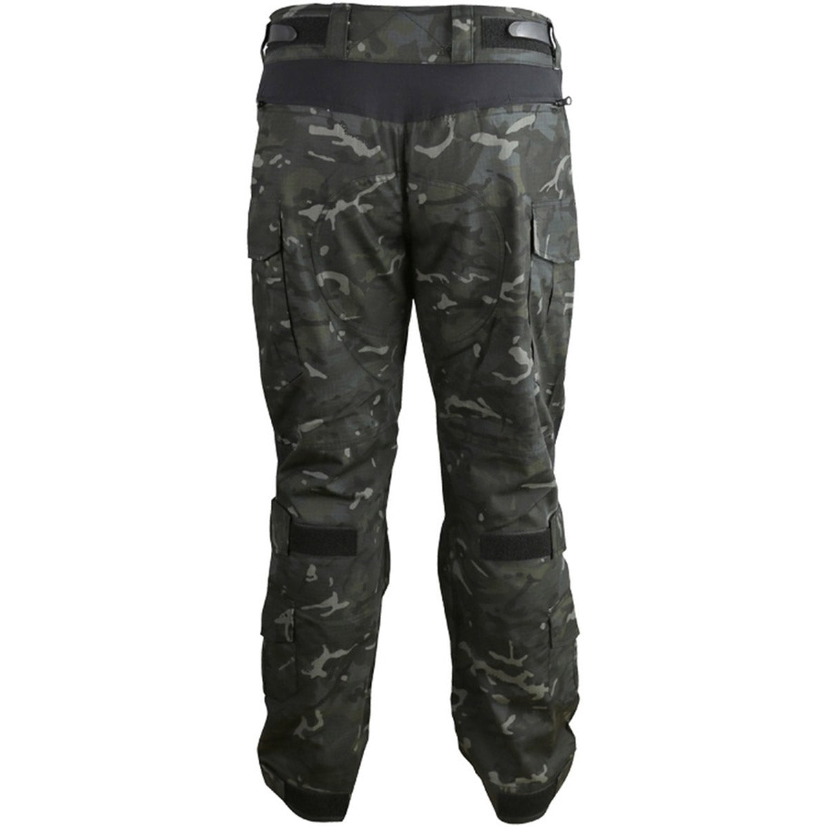 Rear of Kombat Spec-Ops Trousers Gen 2 Black BTP Camo